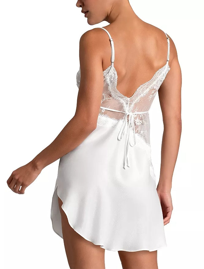 Marry Me Lace and Satin Chemise