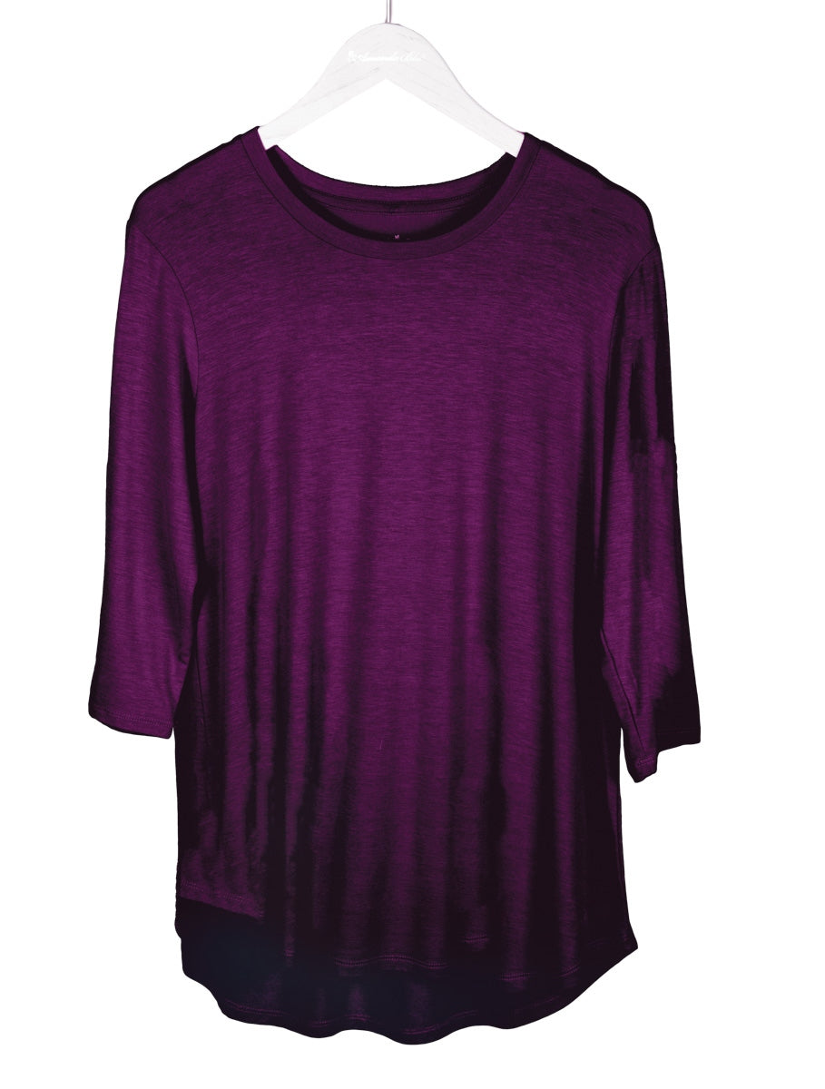 3/4 Sleeve Lounge Top
