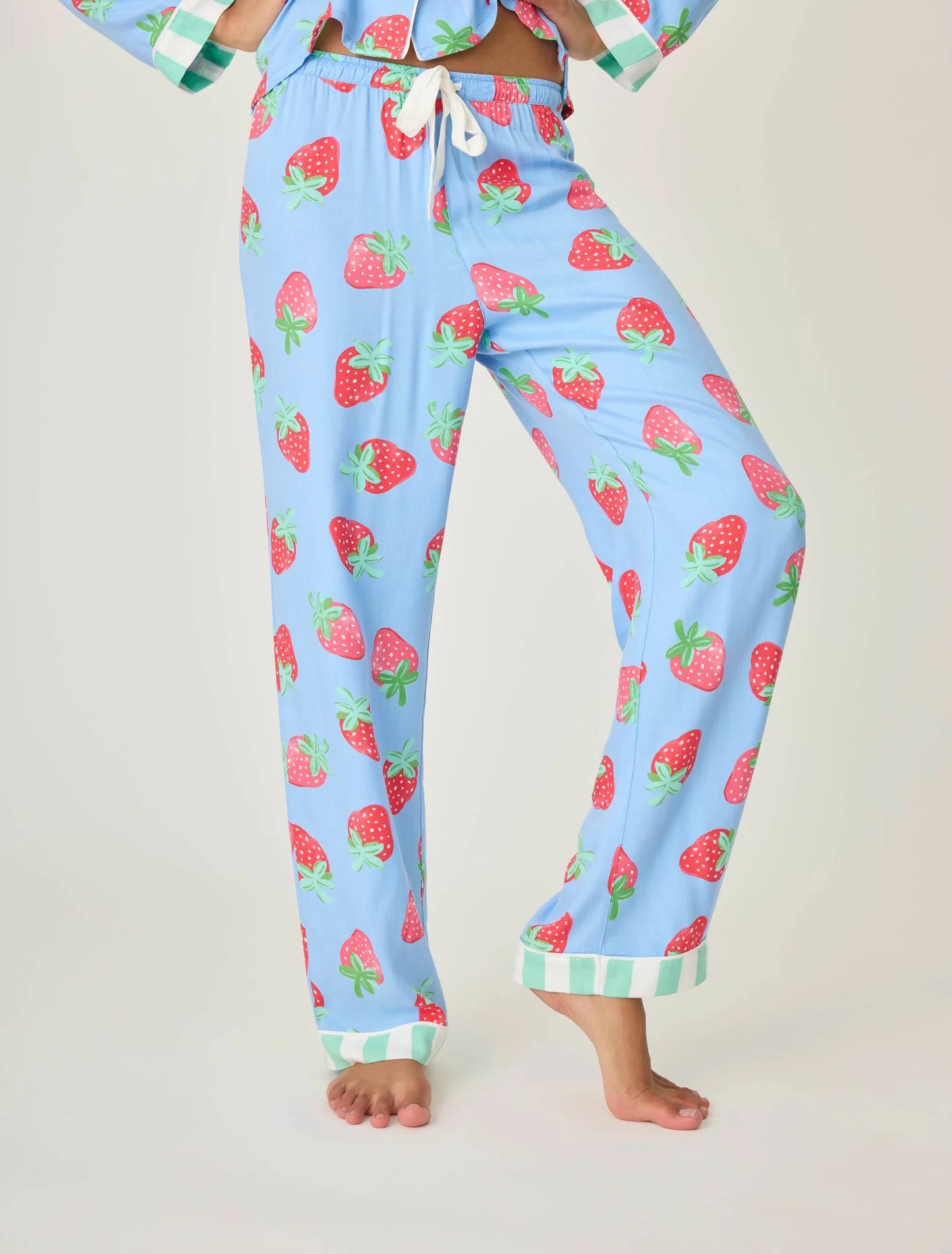 Farmer's Market Strawberry Pants