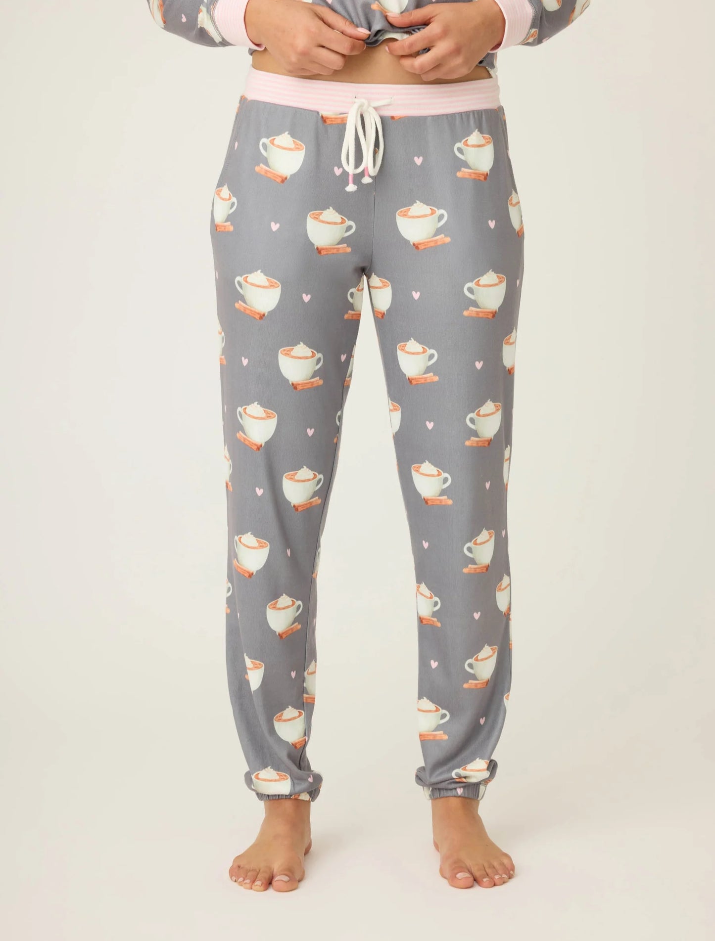 Love You A Latte Jogger Pants