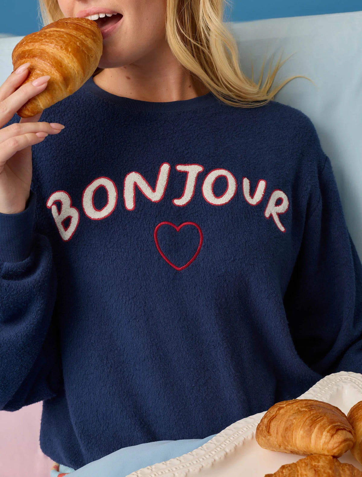 Bonjour Babe Boucle Sweater