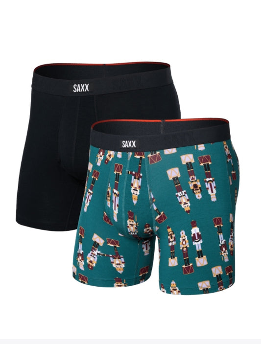 Vibe Xtra Soft Comfort Boxer Brief Fly - 2 Pack