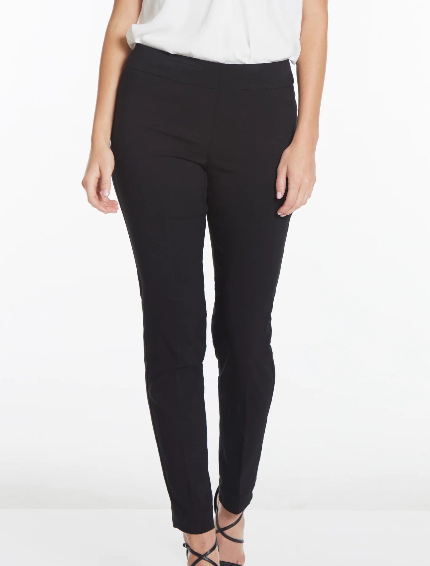 Pull-On Narrow Leg Pants