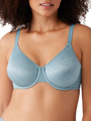 Back Appeal Underwire Bra in Stone Blue