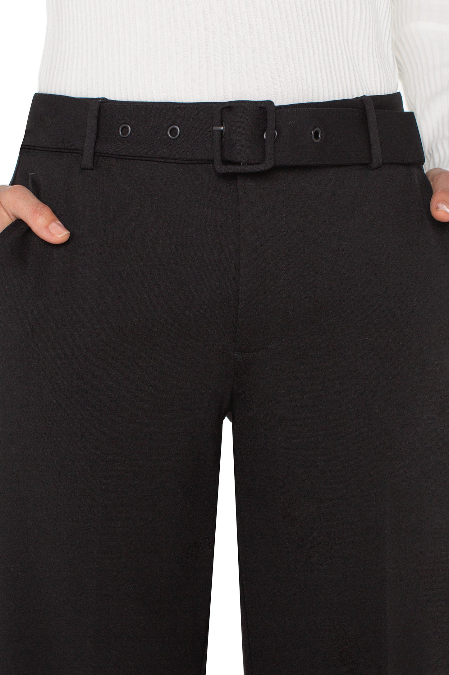 Kelsey Wide Leg Trouser w/ Belt