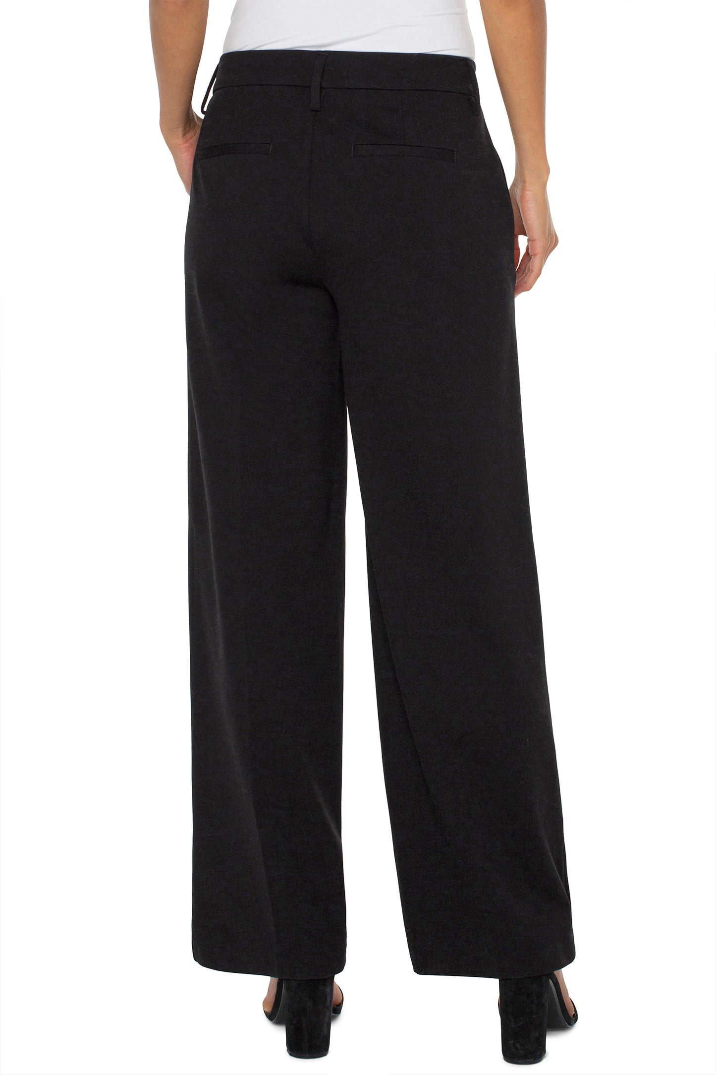 Kelsey Wide Leg Trouser w/ Belt