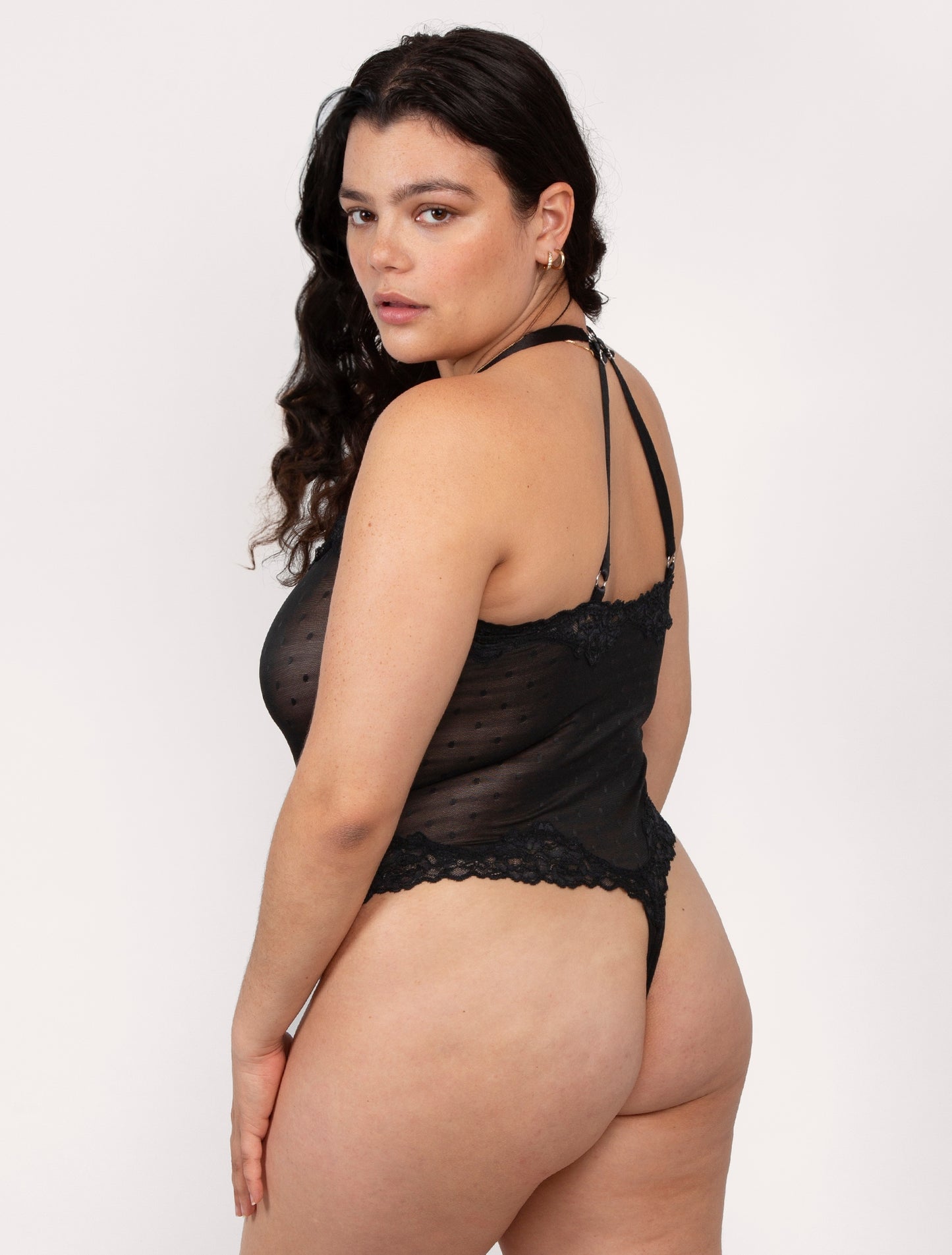 Sheer Whisper Thong Bodysuit