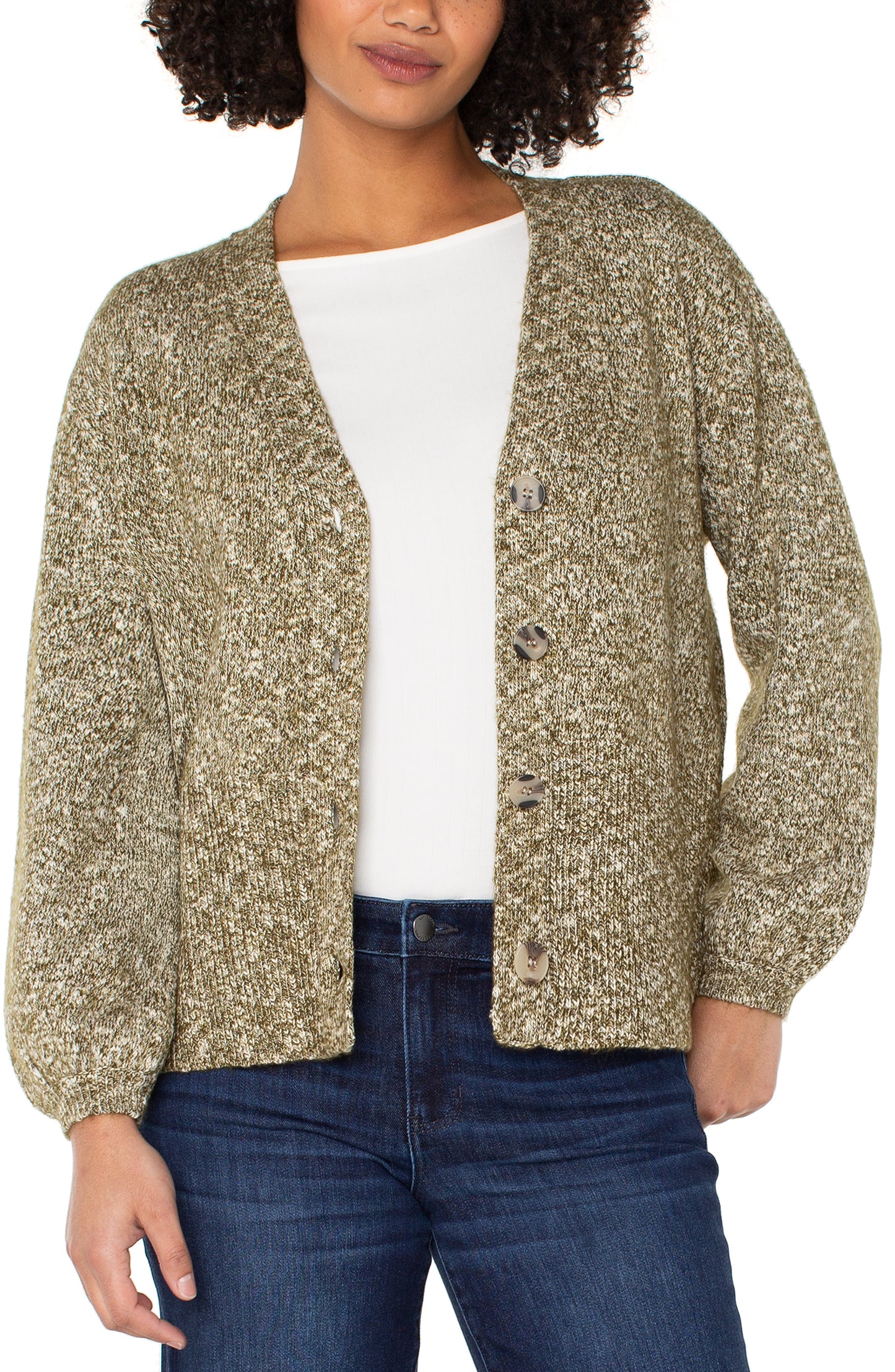 Long Sleeve Button Cardigan