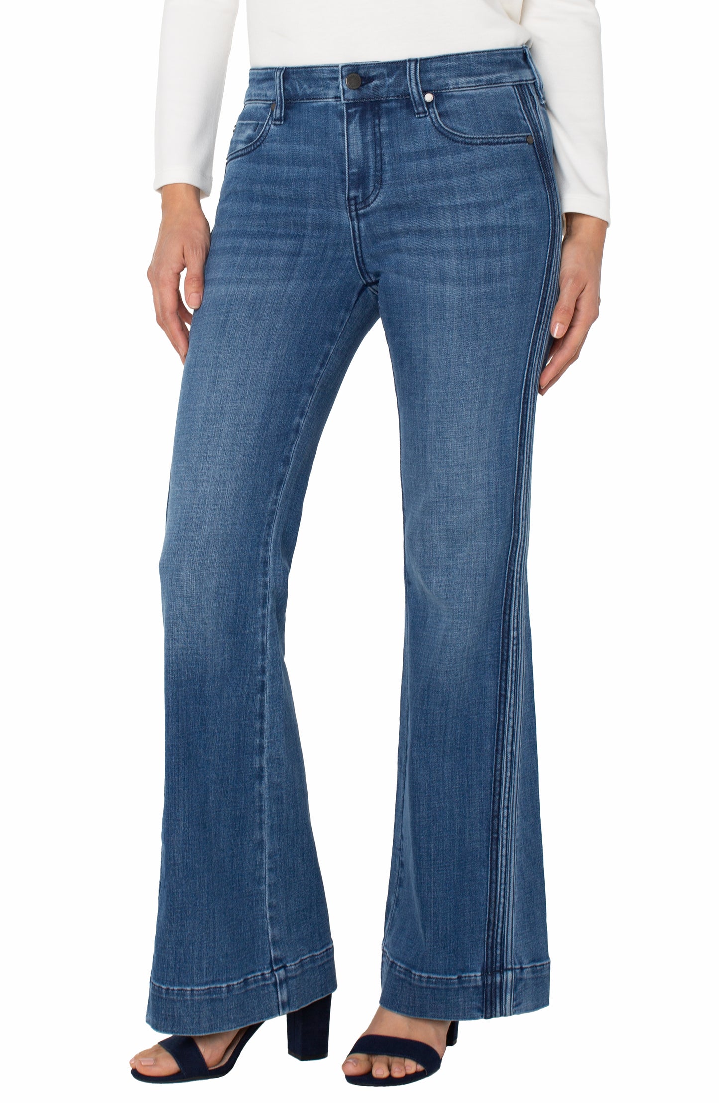 Hannah Flare with Trim