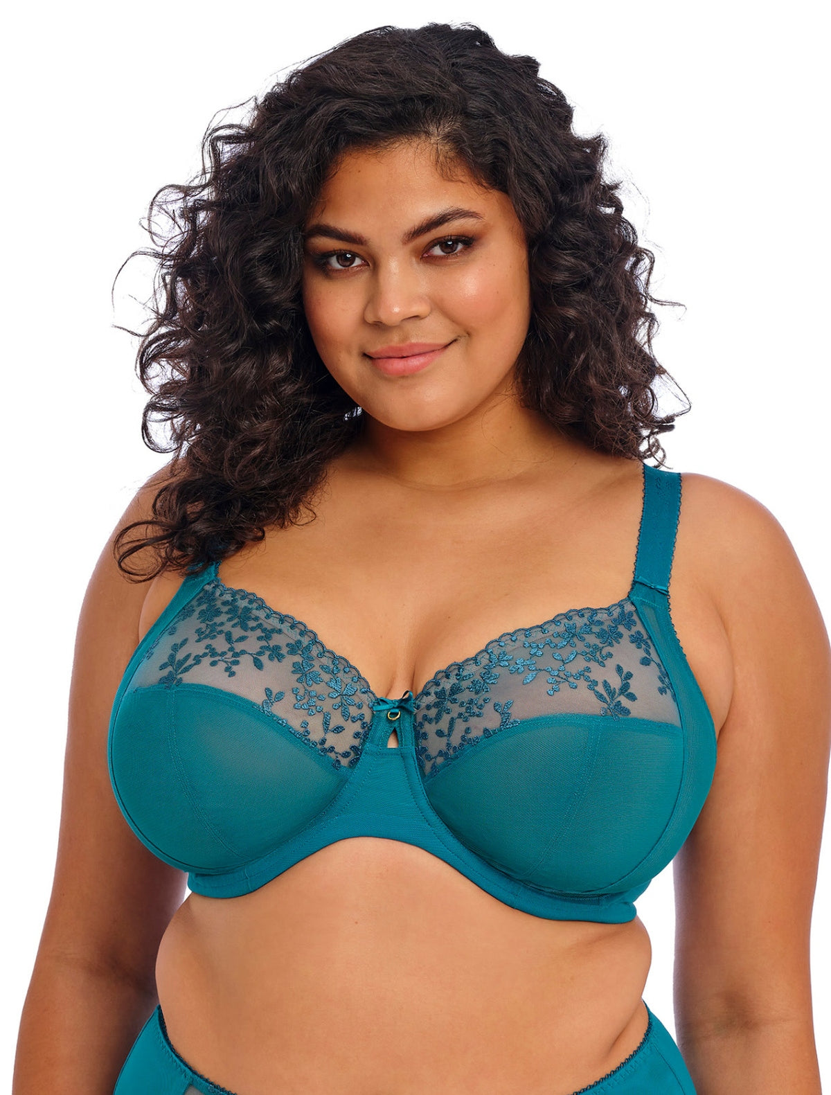 Zarla Underwire Bra in Ocean Depths