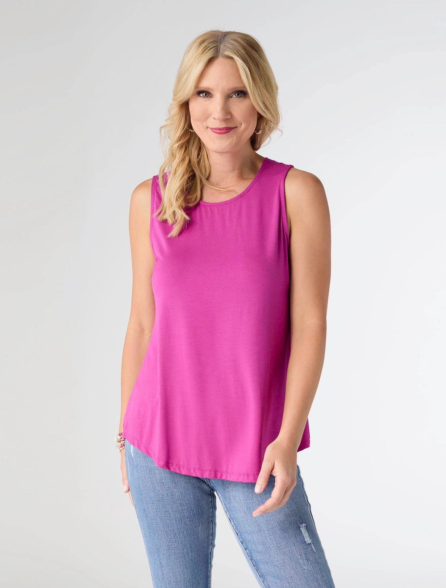 Erin Pleat Back Tank