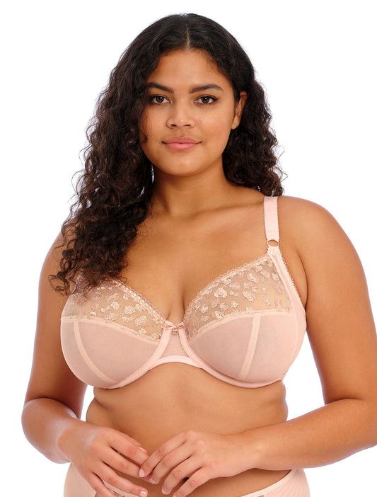 Namrah Underwire Bandless Bra in Pale Blush