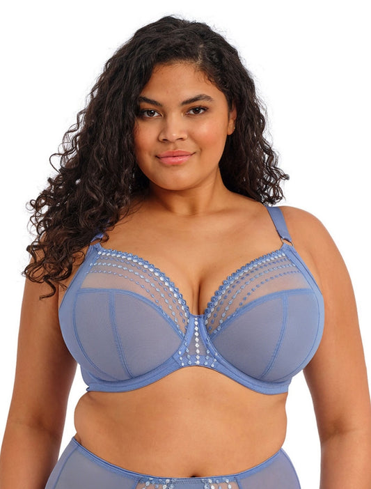 Matilda Underwire Plunge Bra in Lunar