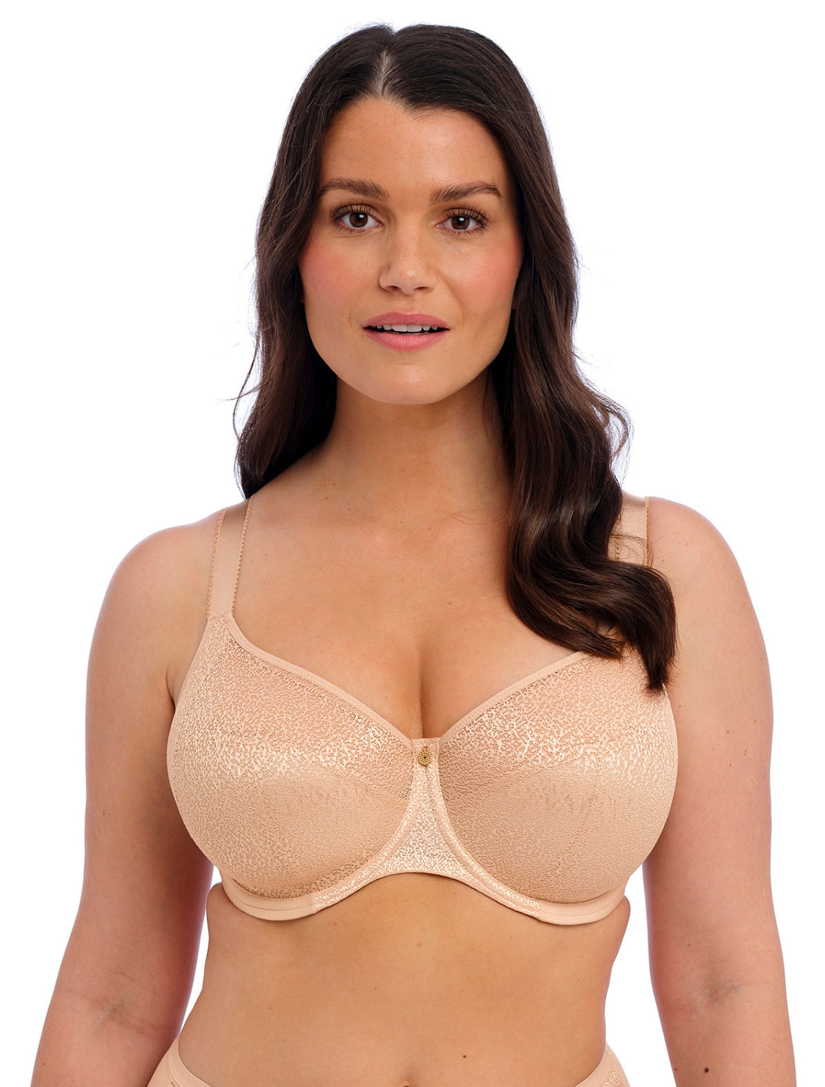 Demure Moulded Non Padded Bra