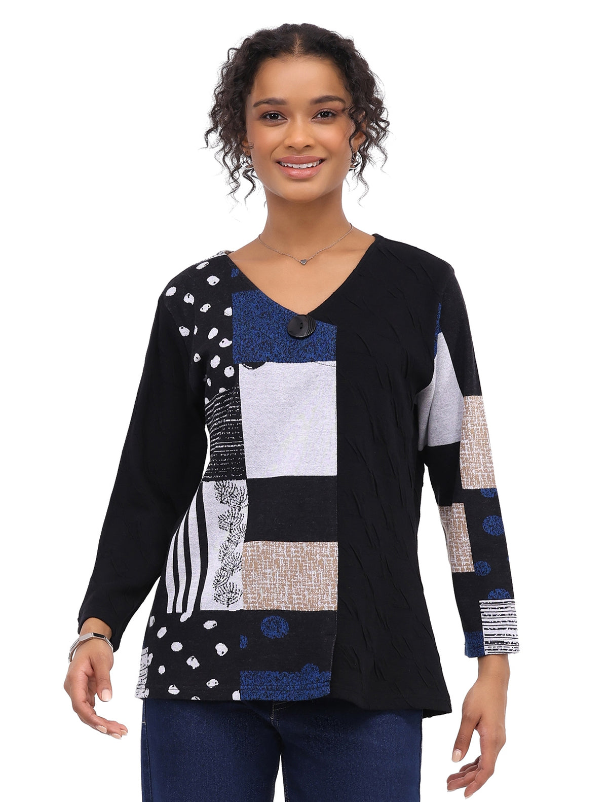 Emerson One Button Knit Top