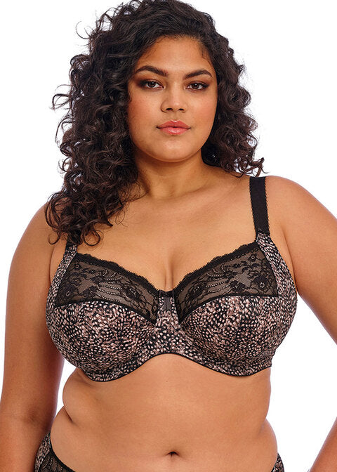Morgan Print Underwire Banded Bra