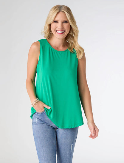 Erin Pleat Back Tank