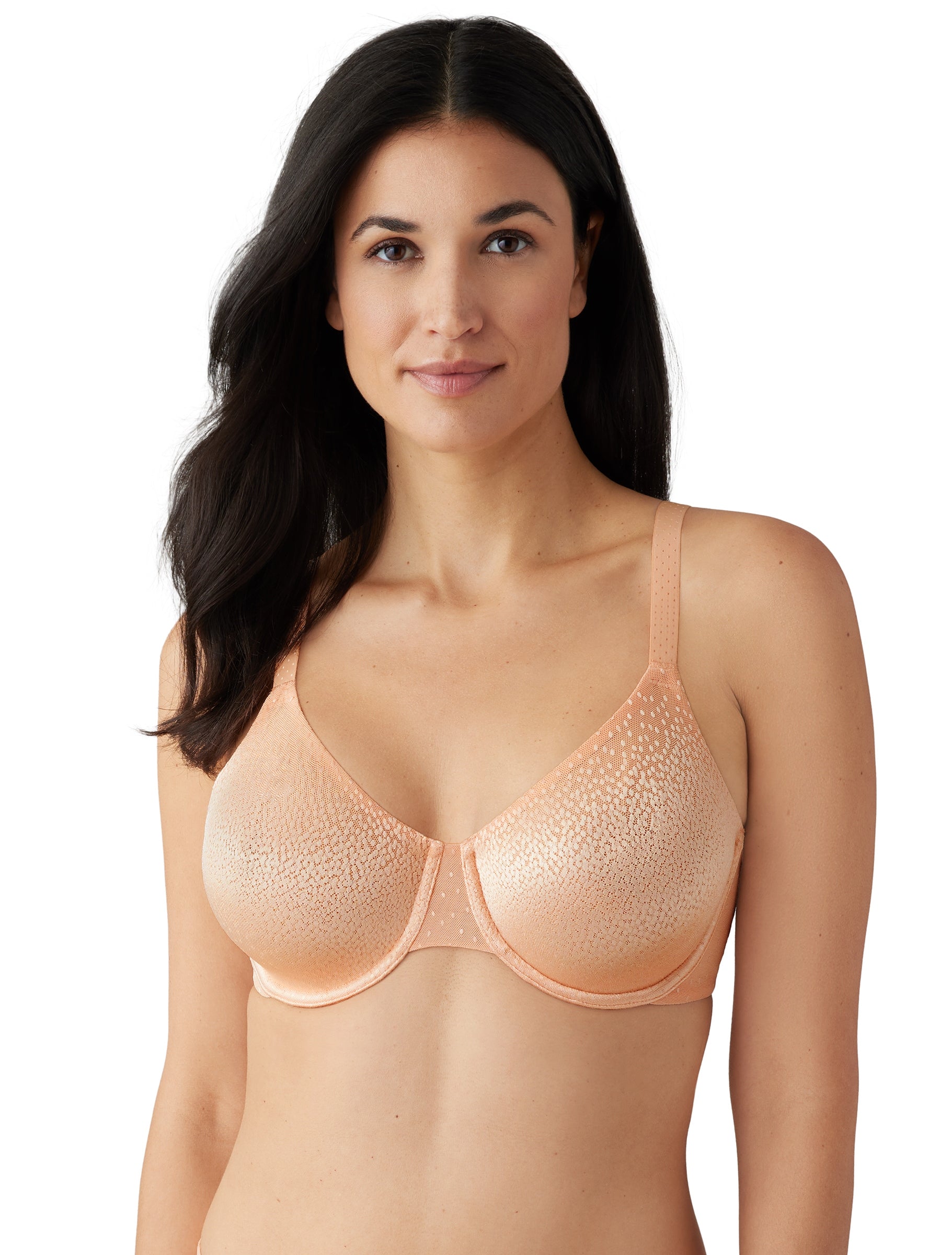 Back Appeal Underwire Bra in Almost Apricot – Whisper Intimate Apparel