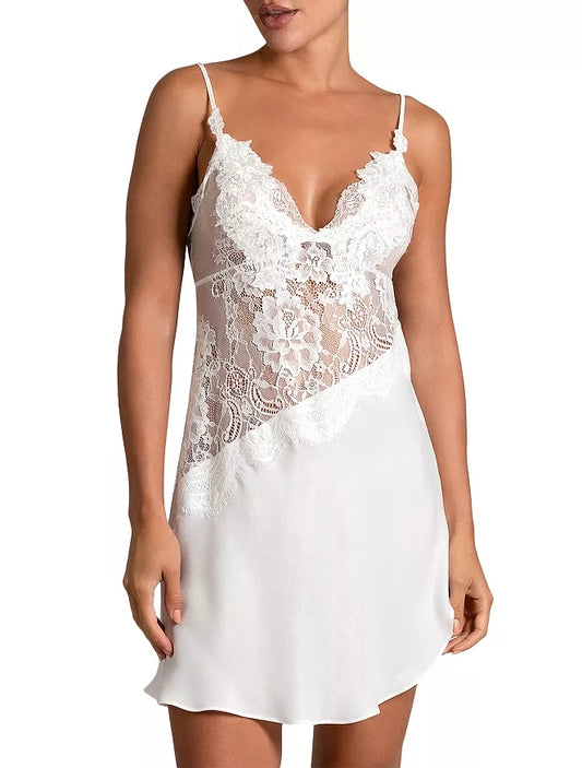 Marry Me Lace and Satin Chemise