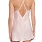 Chemise with Lace Motif in Delicate Peach