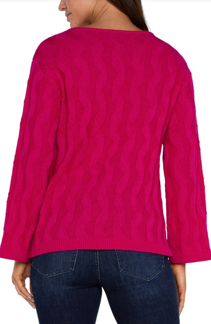 Long Sleeve Boatneck Sweater