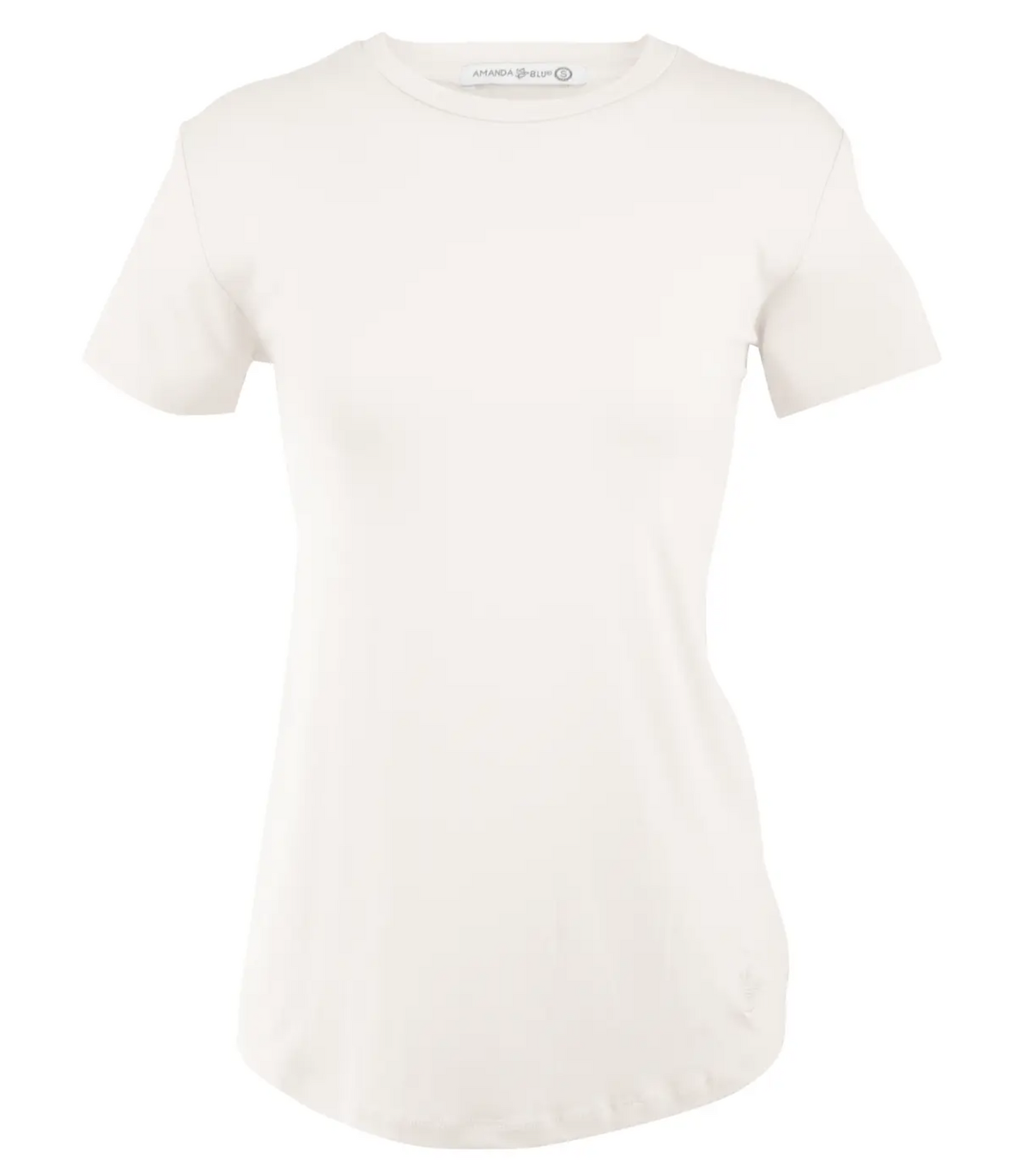 White Luxe Tee