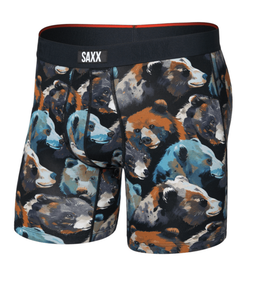 Vibe Xtra Soft Comfort Boxer Brief in Beartastic