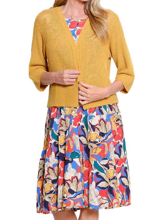 Scoop Neck Multi-Tiered Tank Dress with Pockets