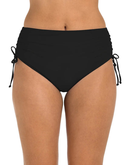Mid Rise Adjustable Tie Side Swim Brief