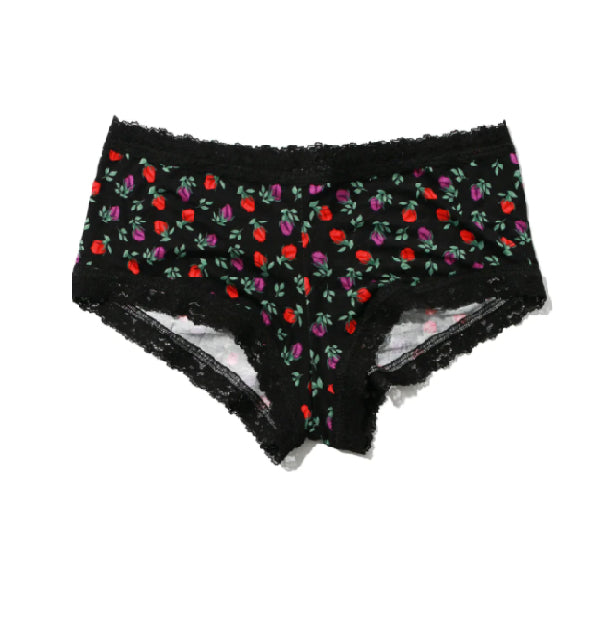 DreamEase Printed Boyshort English Rose