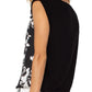 Sleeveless Woven Knit Top