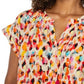 Short Sleeve Popover Dolman Top