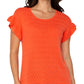 Flutter Sleeve Dolman Sweater