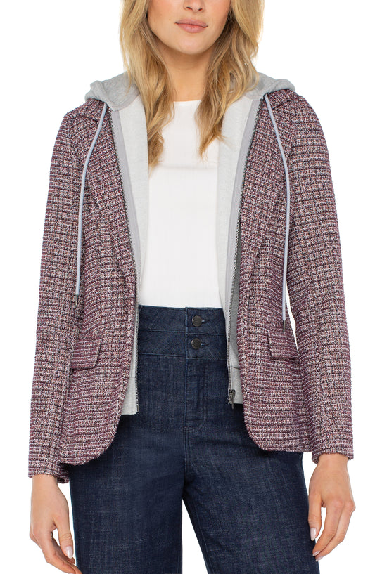 Boyfriend Blazer w/ Removeable Hood