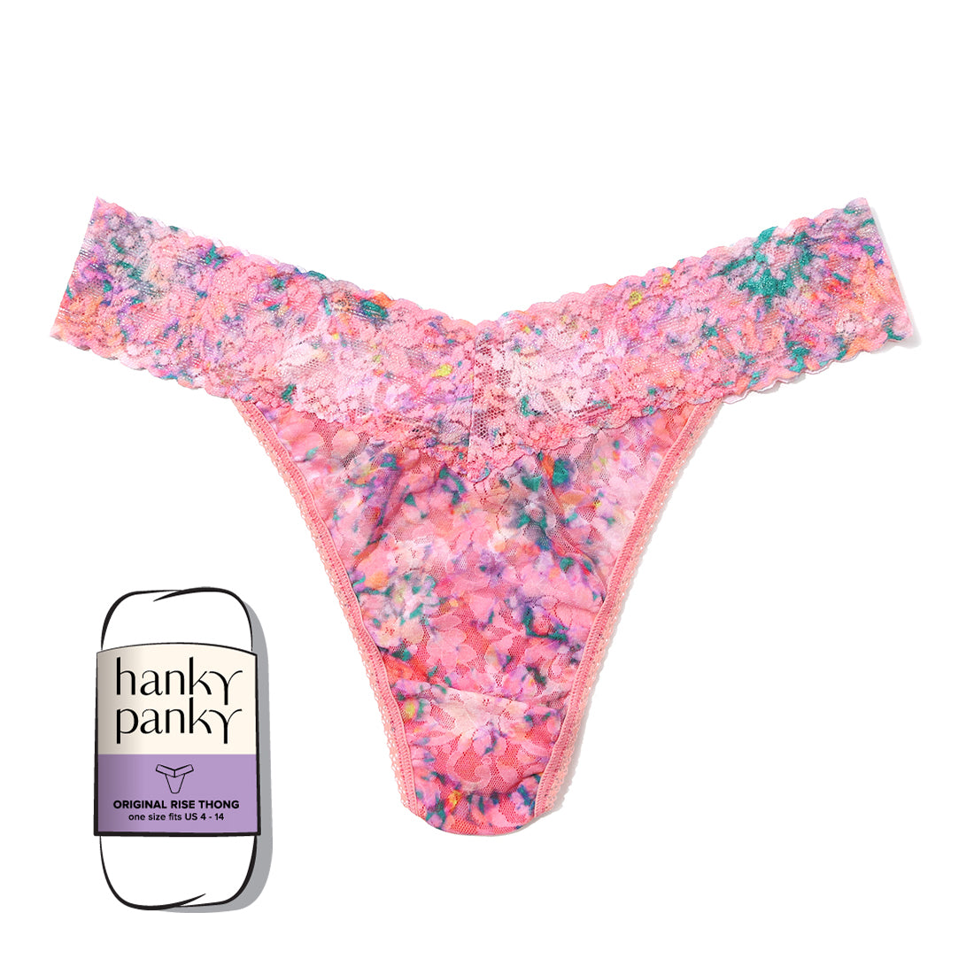 Signature Original Rise Thong - Print