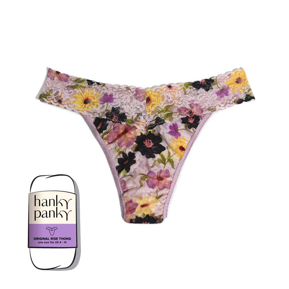 Signature Original Rise Thong - Print