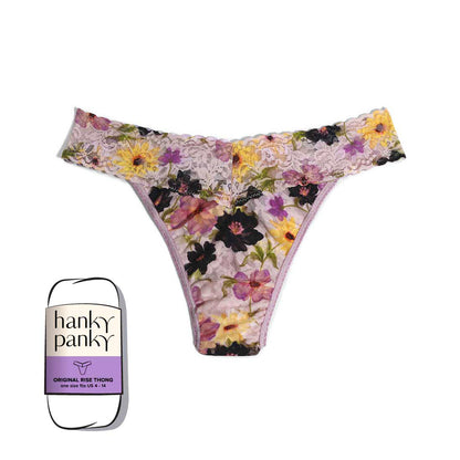 Signature Original Rise Thong - Print