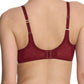 Pretty Smooth Full Fit Contour Underwire Bra in Dark Red