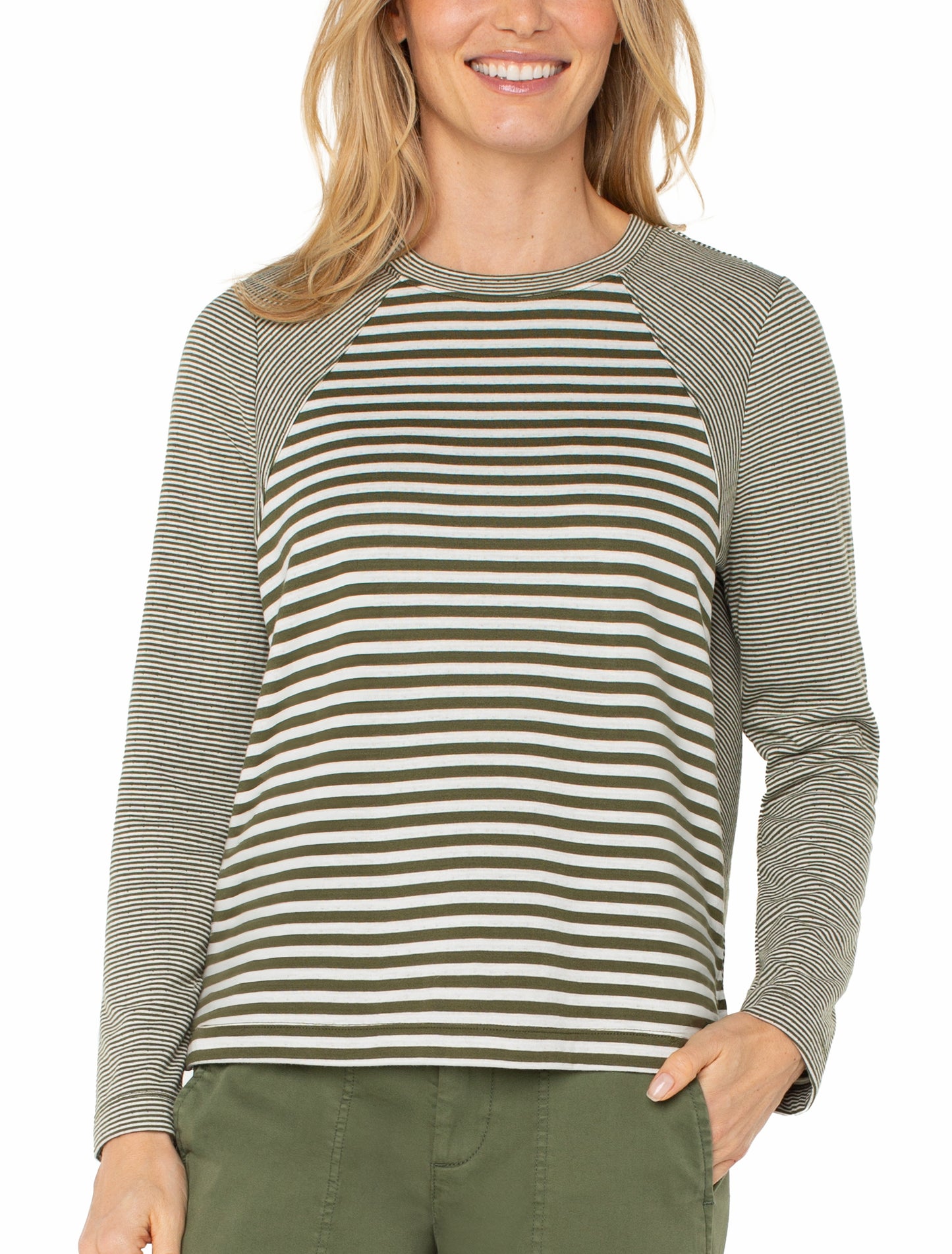 Long Sleeve Crew Neck Knit Top