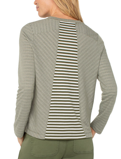Long Sleeve Crew Neck Knit Top