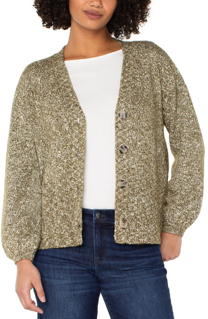 Long Sleeve Button Cardigan