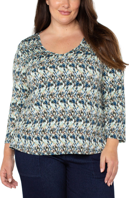 Long Sleeve Knit Top