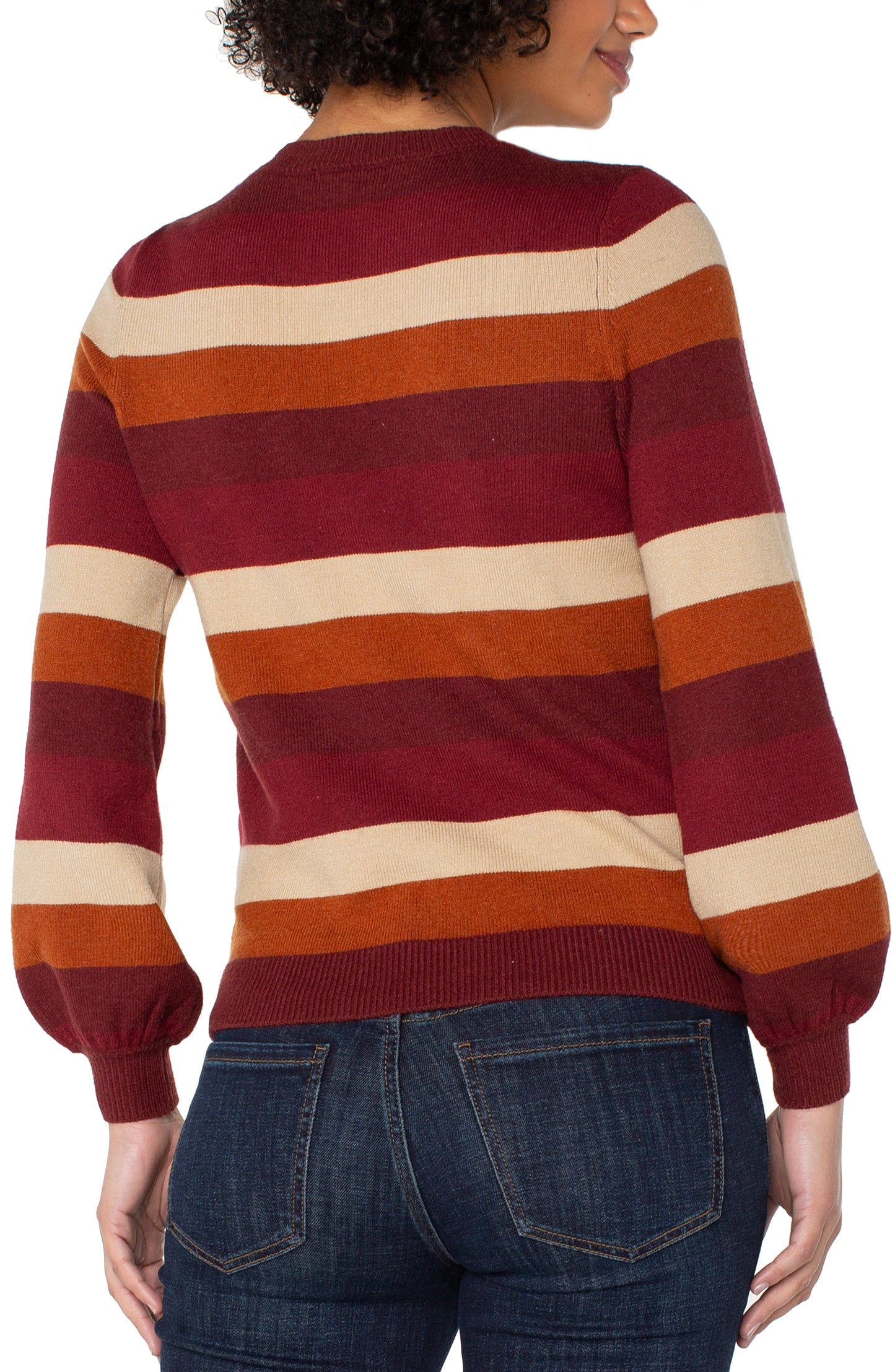 Striped Crew Neck Sweater