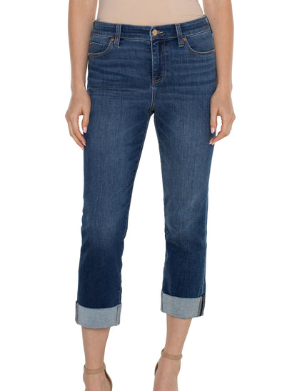 Charlie Cropped Rolled Cuff Jeans Liverpool