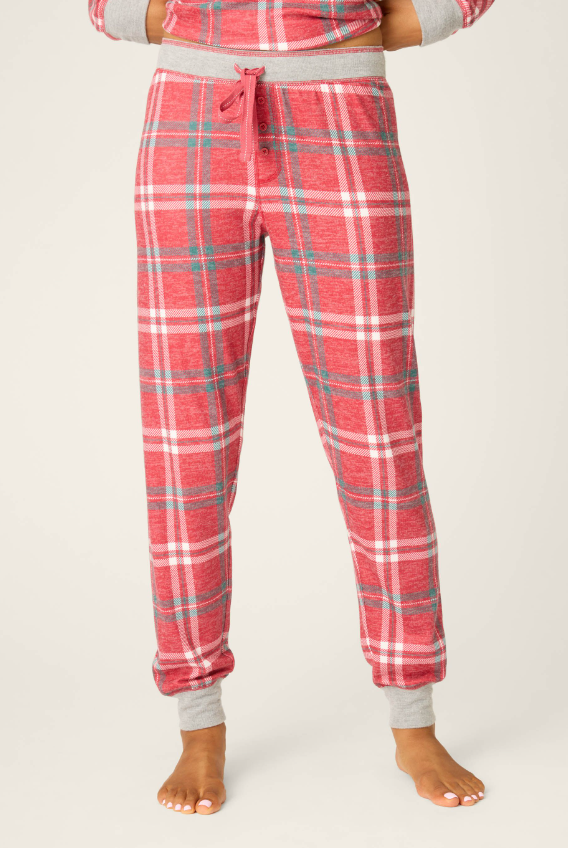Let's Get Toasty Jammie Pant in Samba Red