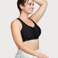 Zip Front Nonwire Sports Bra