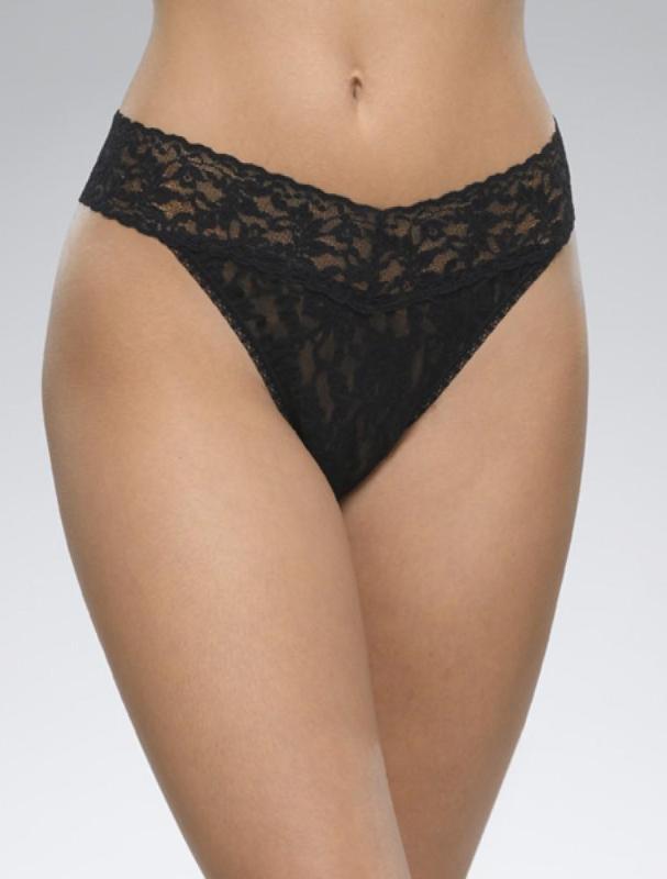 Hanky Panky Signature Original Rise Thong Black