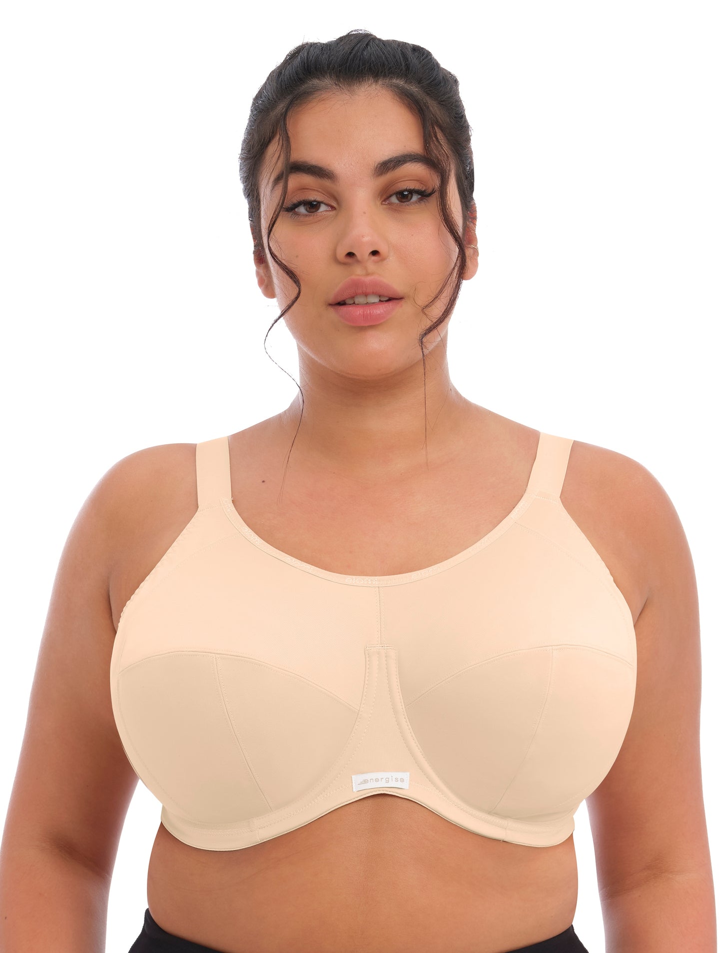 Energise EL8041 nude cream underwire sports bra