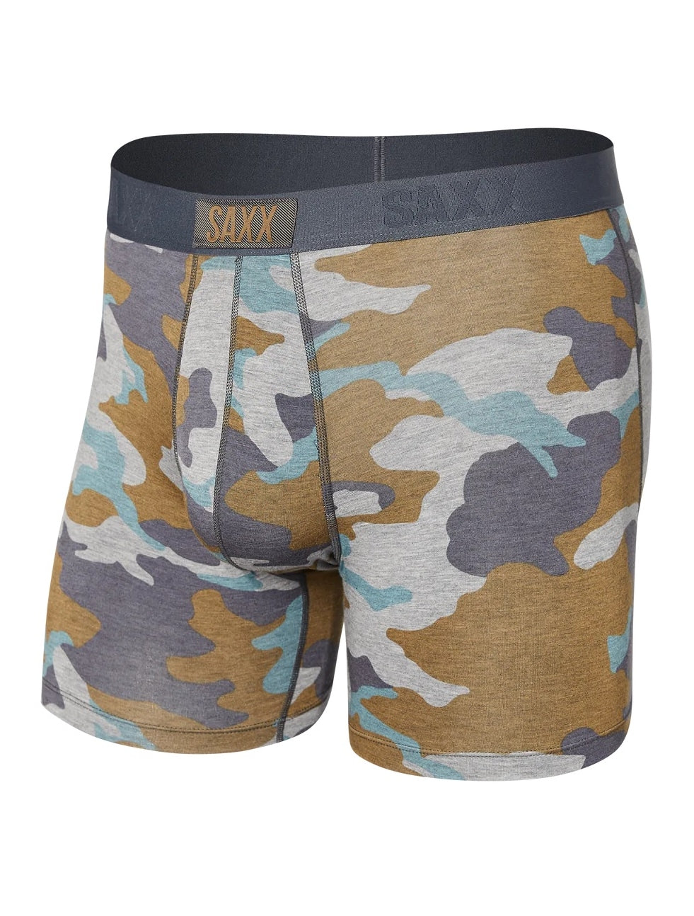 Vibe Boxer Modern Fit in Grey Supersize Camo
