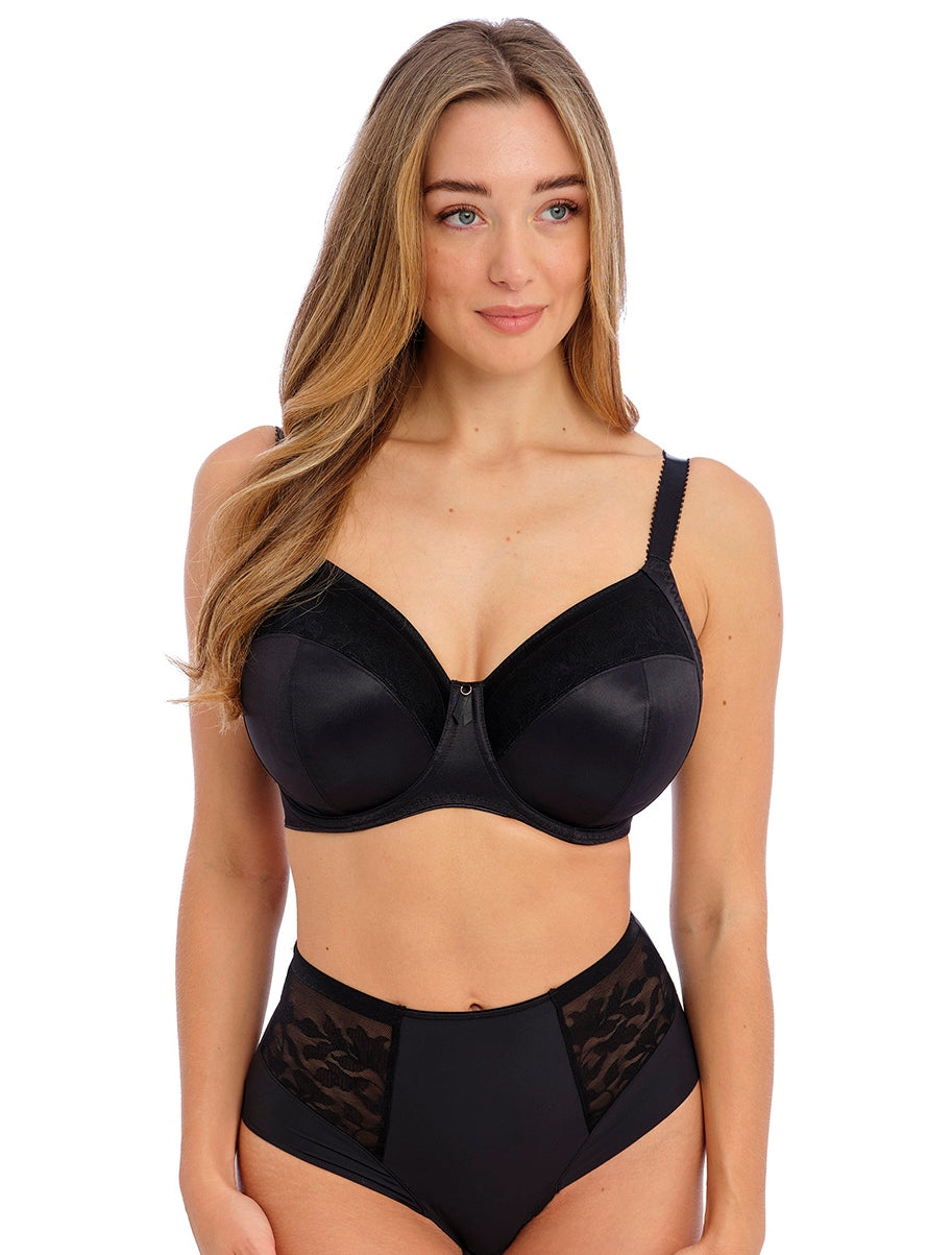 FL2982 Fantasie illusion black underwire side support bra